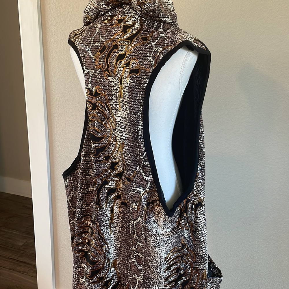 Custom Made Sequin Jacket - image 5